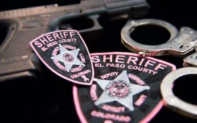 El Paso County Sheriff’s Department Supports UCHealth Breast Cancer Patients by Wearing Pink Patches