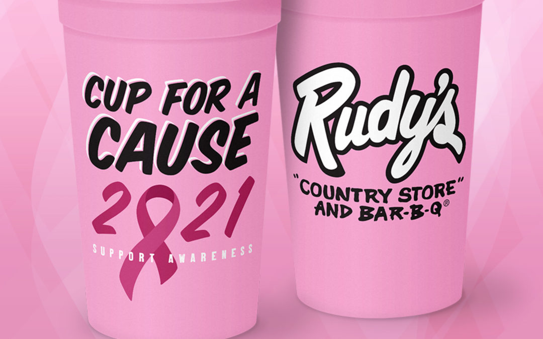 Rudy’s Pink Cup for a Cause